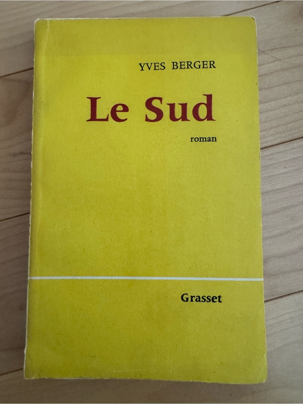 French book - Le Sud (Yves Berger)